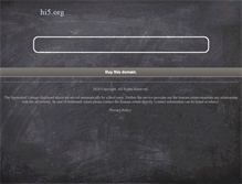 Tablet Screenshot of hi5.org